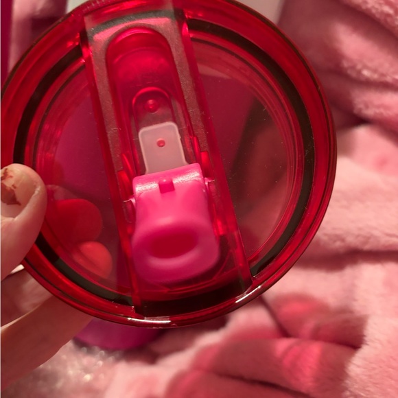 Stanley Pink Tumbler with Straw Lid - Picture 4 of 9